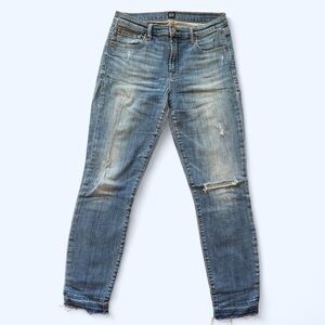 GAP Distressed Blue Jeans